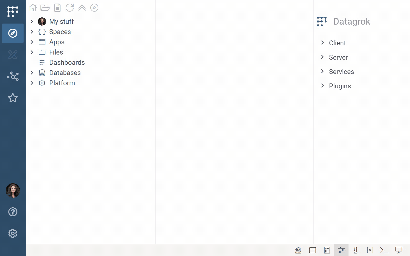 Browsing databases