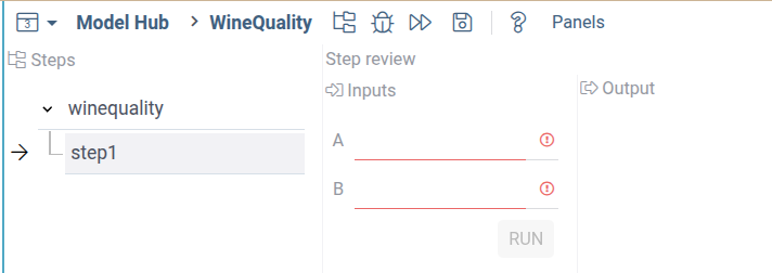 Minumal workflow example
