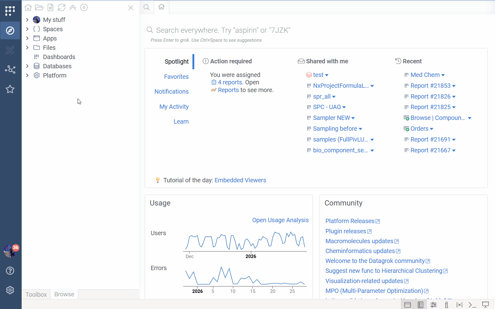 Launch DB Explorer editor