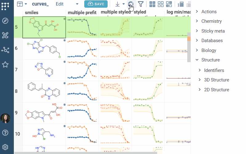 Multi curve viewer Multi curve viewer