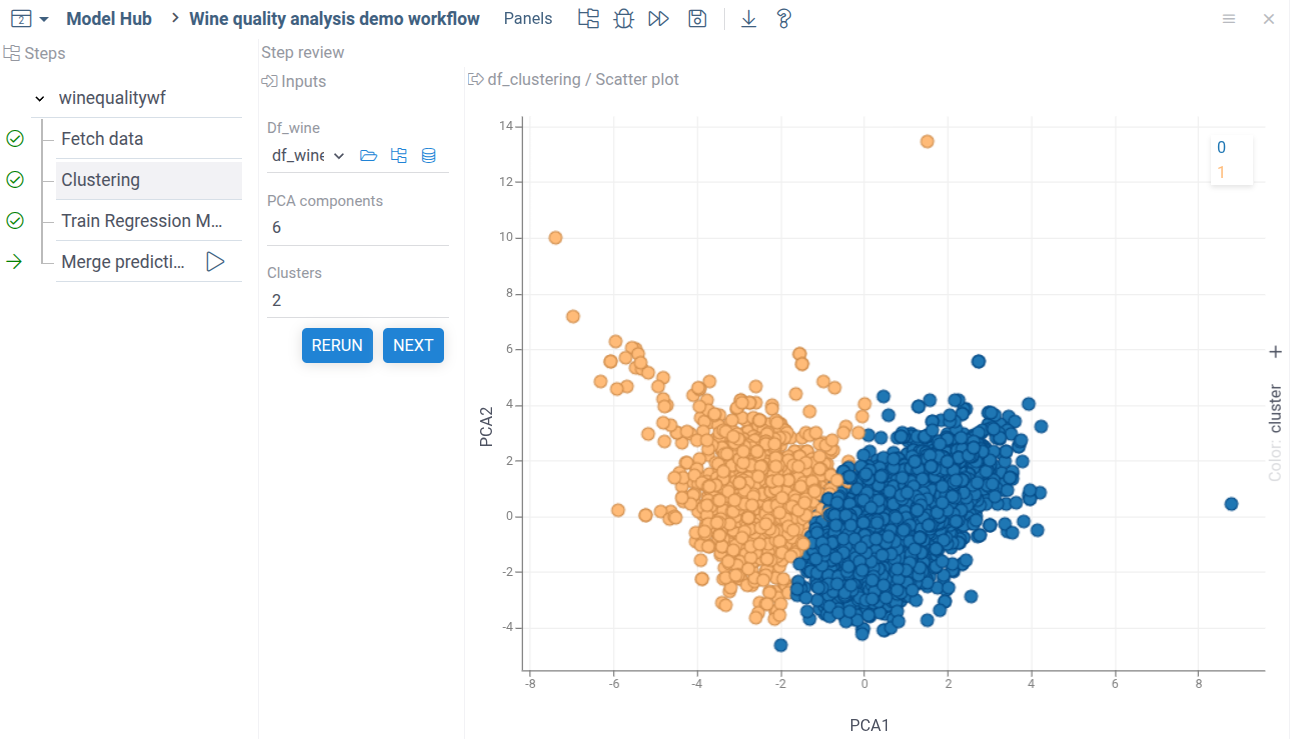 Merging data step is ready